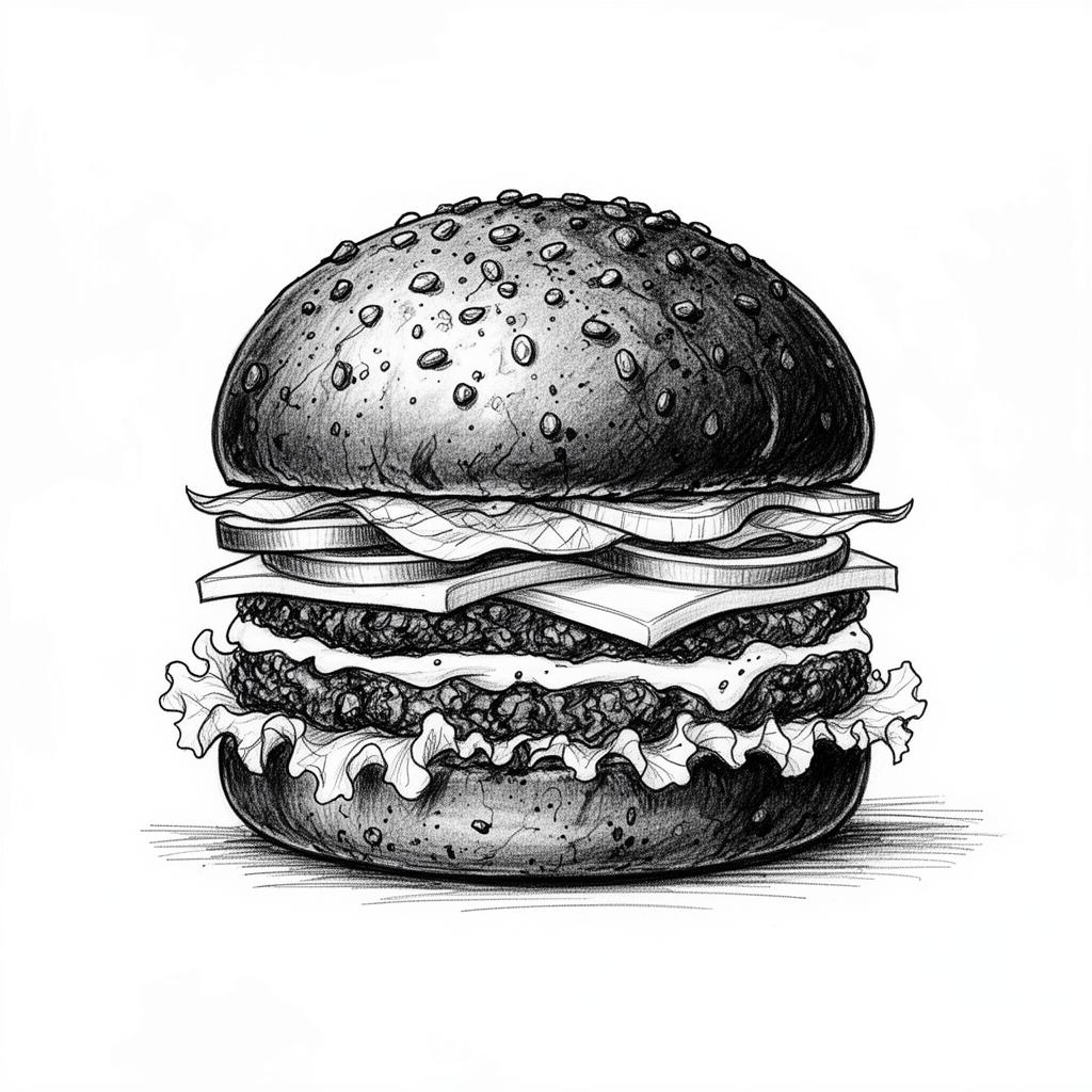 The Monochrome Burger