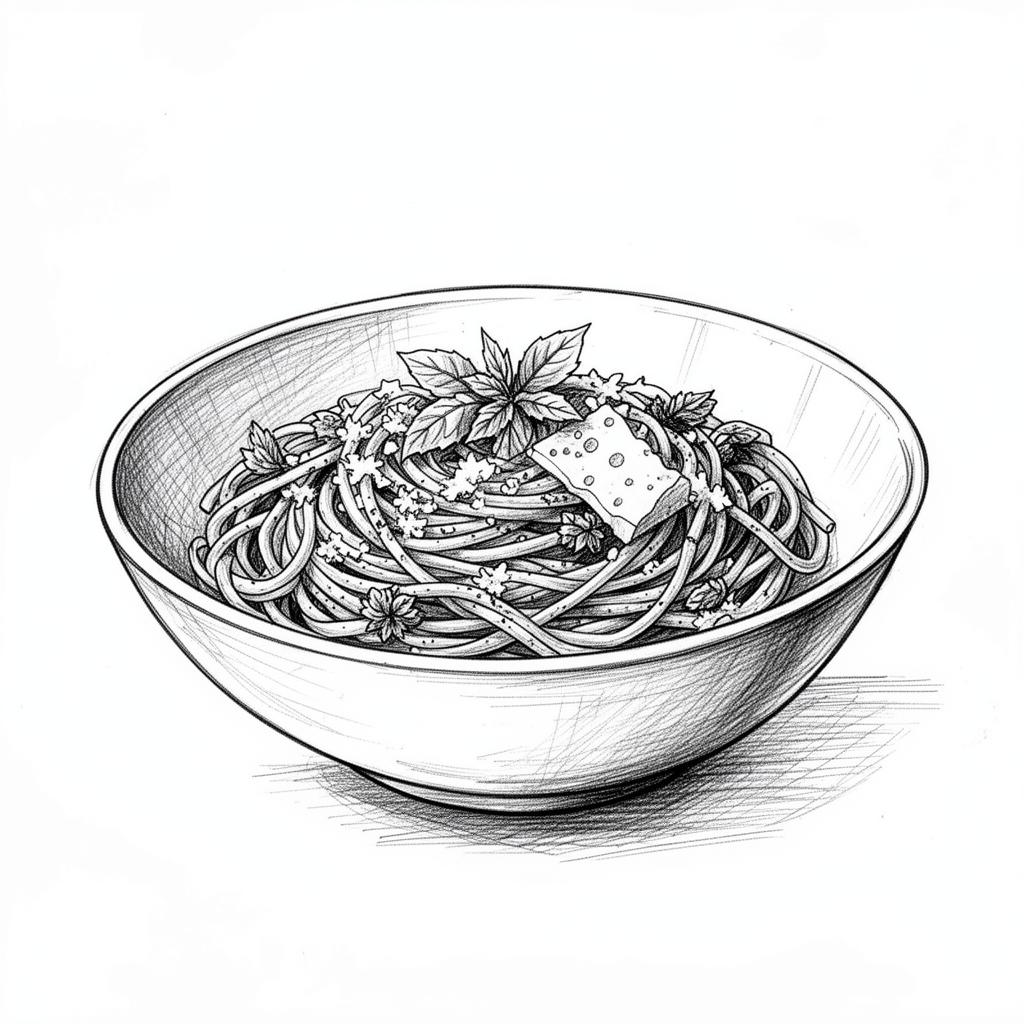 Linguine al Carboncino
